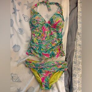 Lilly Pulitzer Halter Tankini